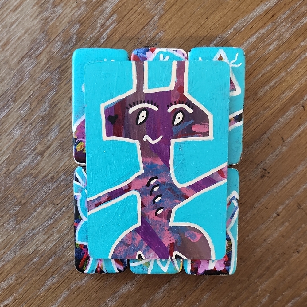 Hand Crafted Little Works of Art - Domino Buddies